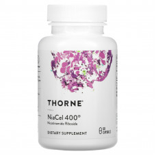 Нікотинамід рибозид, NiaCel 400, Thorne, 60 капсул Нікотинамід рибозид, NiaCel 400, Thorne, 60 капсул