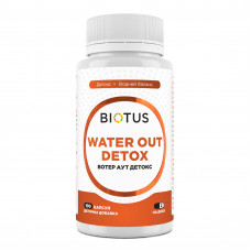 Вотер аут детокс, Water Out Detox, Biotus, 100 капсул