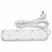 Мережевий фільтр-подовжувач 4 розетки 3xUSB-A 1xUSB-C 3м білий HP-5-37 Мережевий фільтр-подовжувач 4 розетки 3xUSB-A 1xUSB-C 3м білий HP-5-37
