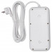 Мережевий фільтр-подовжувач 6 розеток 4xUSB-A 2xUSB-C 5м білий HP-5-53 Мережевий фільтр-подовжувач 6 розеток 4xUSB-A 2xUSB-C 5м білий HP-5-53