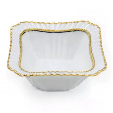 Салатниця порцелянова Ophelia 25,5*25,5 см Yiwu AP-17 Салатниця порцелянова Ophelia 25,5*25,5 см Yiwu AP-17