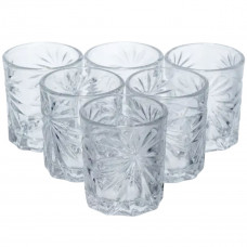 Набір чарок для міцних напоїв Shot glass 6 штук по 75 мл HP-17-36