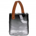 Скляна ваза сумочка з ручкою 16×8×18.5 (см) декоративна Сірий HP-19-156-2 Скляна ваза сумочка з ручкою 16×8×18.5 (см) декоративна Сірий HP-19-156-2