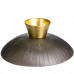 Фруктовниця скляна "Gold & Grey" 24 см на золотій ніжці Yiwu HP-34-118 Фруктовниця скляна "Gold & Grey" 24 см на золотій ніжці Yiwu HP-34-118