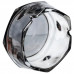 Попільничка скляна Diamond Faceted 12 см, сірий Yiwu HP-34-79 Попільничка скляна Diamond Faceted 12 см, сірий Yiwu HP-34-79