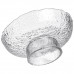 Фруктовниця на ніжці Ice Textured 20 см з крижаною текстурою скла Yiwu HP-34-89 Фруктовниця на ніжці Ice Textured 20 см з крижаною текстурою скла Yiwu HP-34-89