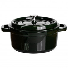 Кокотниця чавунна емальована 4 л, малахіт Yiwu HP-FLG-10 green