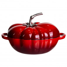 Каструля чавунна емальована Iron Tomato 2,5 л, червоний Yiwu HP-FLG-20 RED Каструля чавунна емальована Iron Tomato 2,5 л, червоний Yiwu HP-FLG-20 RED