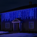 Вулична гірлянда Бахрома 36 м 600 LED білий провід Синій 36MWBL Вулична гірлянда Бахрома 36 м 600 LED білий провід Синій 36MWBL