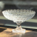 Фруктовниця на ніжці скляна Queen Lace 32 см під кришталь Yiwu HP-34-47 Фруктовниця на ніжці скляна Queen Lace 32 см під кришталь Yiwu HP-34-47