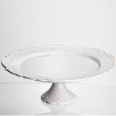 Тортівниця порцелянова Pearl 30,5 см Yiwu 120-YH-HG043