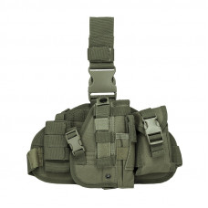 Кобура тактическая набедренная универсальная AOKALI Outdoor B38 Green