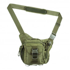 Сумка тактическая через плечо AOKALI Outdoor A03 Green