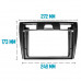 Переходная рамка Ford Fiesta 2006-2008 (7206) 9" Переходная рамка Ford Fiesta 2006-2008 (7206) 9"