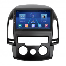 Штатная магнитола Lesko для Hyundai i30 I 2007-2010 экран 9" 2/32Gb 4G Wi-Fi GPS Top