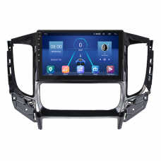 Штатная магнитола Lesko для Mitsubishi L200 V 2015-2019 экран 9" 6/128Gb 4G Wi-Fi GPS Top