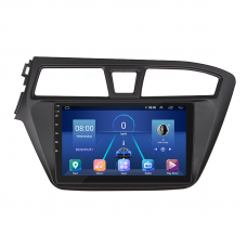 Штатная магнитола Lesko для Hyundai i20 II 2014-2018 экран 9" 4/64Gb 4G Wi-Fi GPS Top