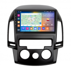 Штатная магнитола Lesko для Hyundai i30 I 2007-2010 экран 9" 2/32Gb CarPlay 4G Wi-Fi GPS Prime