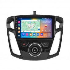 Штатная магнитола Lesko для Ford Focus III 2011-2015 экран 9" 2/32Gb CarPlay 4G Wi-Fi GPS Prime