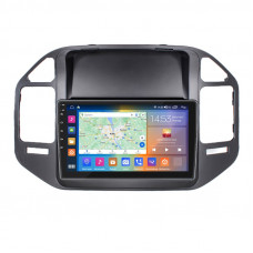 Штатная магнитола Lesko для Mitsubishi Pajero III 1999-2002 экран 9" 2/32Gb CarPlay 4G Wi-Fi GPS Prime