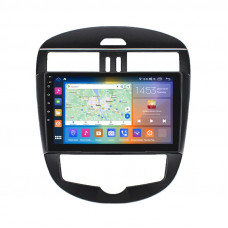 Штатная магнитола Lesko для Nissan Pulsar VI (C13) 2014-2018 экран 10" 2/32Gb CarPlay 4G Wi-Fi GPS Prime