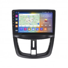 Штатная магнитола Lesko для Peugeot 207 I 2006-2009 экран 9" 2/32Gb CarPlay 4G Wi-Fi GPS Prime