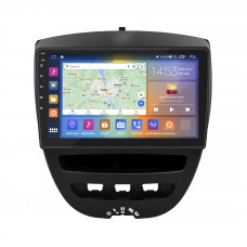 Штатная магнитола Lesko для Toyota Aygo I 2005-2009 экран 10" 2/32Gb CarPlay 4G Wi-Fi GPS Prime