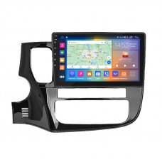 Штатная магнитола Lesko для Mitsubishi Outlander III Рестайлинг 2 2015-2018 экран 10" 2/32Gb CarPlay 4G Wi-Fi GPS Prime