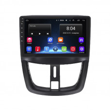 Штатная магнитола Lesko для Peugeot 207 I 2006-2009 экран 9" 2/32Gb Wi-Fi GPS Base
