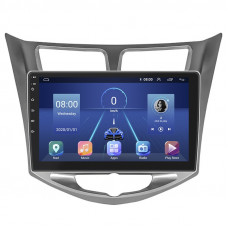 Штатная магнитола Lesko для Hyundai Accent IV 2010-2017 экран 10" 6/128Gb 4G Wi-Fi GPS Top Штатная магнитола Lesko для Hyundai Accent IV 2010-2017 экран 10" 6/128Gb 4G Wi-Fi GPS Top
