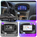 Штатная магнитола Lesko для Hyundai Grand Starex I Рестайлинг 2 2017-2021 экран 9" 2/32Gb CarPlay 4G Wi-Fi GPS Prime