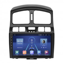 Штатная магнитола Lesko для Hyundai Santa Fe I 2000-2012 экран 9" 2/32Gb 4G Wi-Fi GPS Top Штатная магнитола Lesko для Hyundai Santa Fe I 2000-2012 экран 9" 2/32Gb 4G Wi-Fi GPS Top