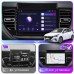 Штатная магнитола Lesko для Hyundai Solaris II Рестайлинг 2020-н.в. экран 9" 2/32Gb 4G Wi-Fi GPS Top