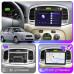 Штатная магнитола Lesko для Hyundai Verna II 2005-2010 экран 9" 2/32Gb 4G Wi-Fi GPS Top