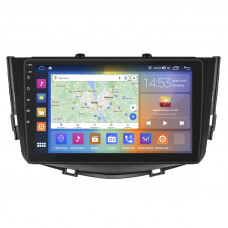 Штатная магнитола Lesko для Lifan X60 I Рестайлинг 2 2016-н.в. экран 9" 2/32Gb CarPlay 4G Wi-Fi GPS Prime