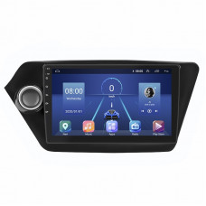 Штатная магнитола Lesko для Kia K2 III (QB) 2011-2017 экран 9" 4/64Gb 4G Wi-Fi GPS Top