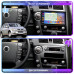 Штатная магнитола Lesko для SsangYong Kyron I 2005-2007 экран 9" 2/32Gb Wi-Fi GPS Base