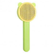 Расческа для шерсти животных Taotaopets 07A3304 Green + Yellow Расческа для шерсти животных Taotaopets 07A3304 Green + Yellow