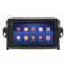 Штатная магнитола Lesko для Toyota Fortuner II 2015-2020 экран 9" 4/32Gb 4G Wi-Fi GPS Top