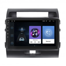 Штатная магнитола Lesko для Toyota Land Cruiser 200 Series Рестайлинг 1 2012-2015 экран 10" 1/16Gb Wi-Fi GPS Base