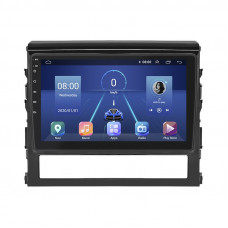 Штатная магнитола Lesko для Toyota Land Cruiser 200 Series Рестайлинг 2 2015-2021 экран 9" 2/32Gb 4G Wi-Fi GPS Top