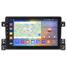 Штатная магнитола Lesko для Suzuki Grand Vitara III Рестайлинг 2008-2012 экран 9" 2/32Gb CarPlay 4G Wi-Fi GPS Prime