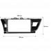 Переходная рамка Toyota Corolla 2013-2016 (6274) 10.1" Переходная рамка Toyota Corolla 2013-2016 (6274) 10.1"