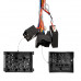 Адаптер штатного усилителя FEELDO BMW 3-Series E46 2001-2007 5-Series E39 1995-2004 X5 E53 2000-2006 CAN-BUS (7610)
