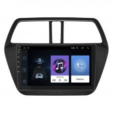 Штатная магнитола Lesko для Suzuki SX4 II (S-Cross) 2013-2016 экран 9" 1/16Gb Wi-Fi GPS Base