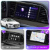 Штатная магнитола Lesko для Hyundai Elantra VI (AD) 2015-2019 экран 9" 1/16Gb Wi-Fi GPS Base