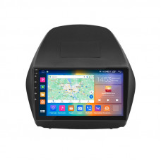 Штатная магнитола Lesko для Hyundai ix35 I Рестайлинг 2013-2015 экран 10" 4/64Gb CarPlay 4G Wi-Fi GPS Prime