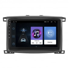 Штатная магнитола Lesko для Lexus LX II Рестайлинг 2002-2007 экран 10" 1/16Gb Wi-Fi GPS Base