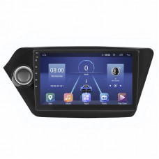 Штатная магнитола Lesko для Kia K2 III (QB) 2011-2017 экран 9" 6/128Gb 4G Wi-Fi GPS Top