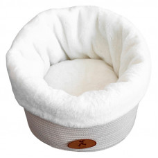 Лежак для домашних животных Hoopet 19X1303M 33*33*26 см Milk